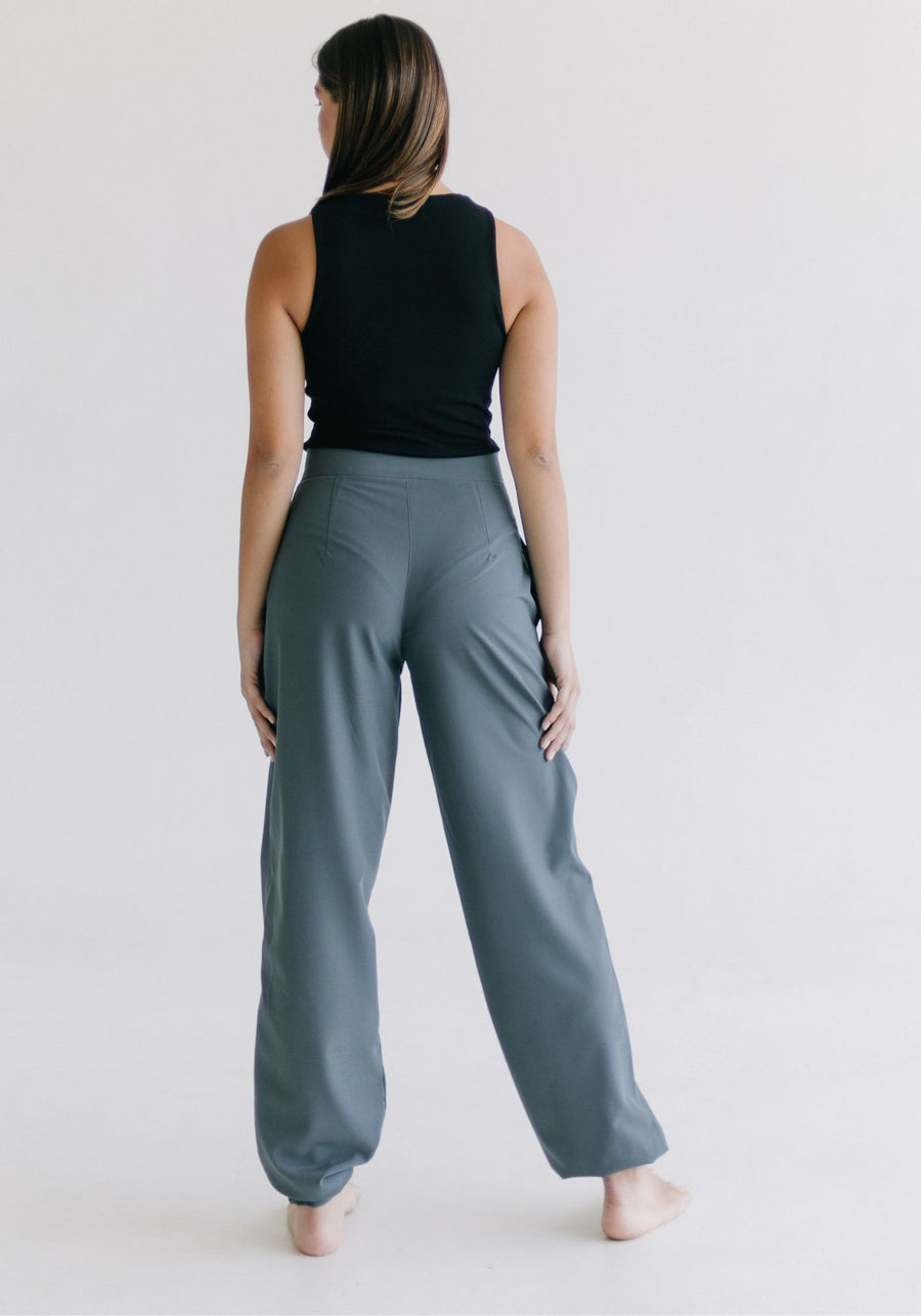 Parachute pant gray