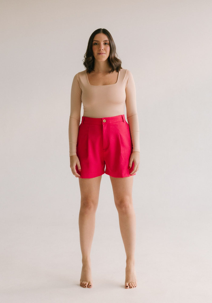 Short verano magenta