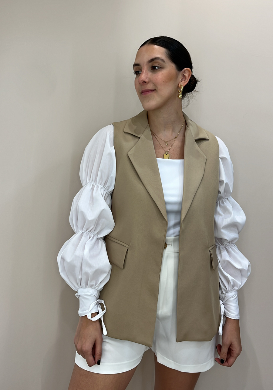 Estilo vest light brown