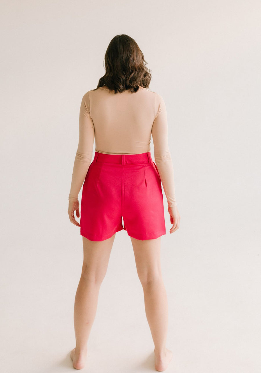 Short verano magenta