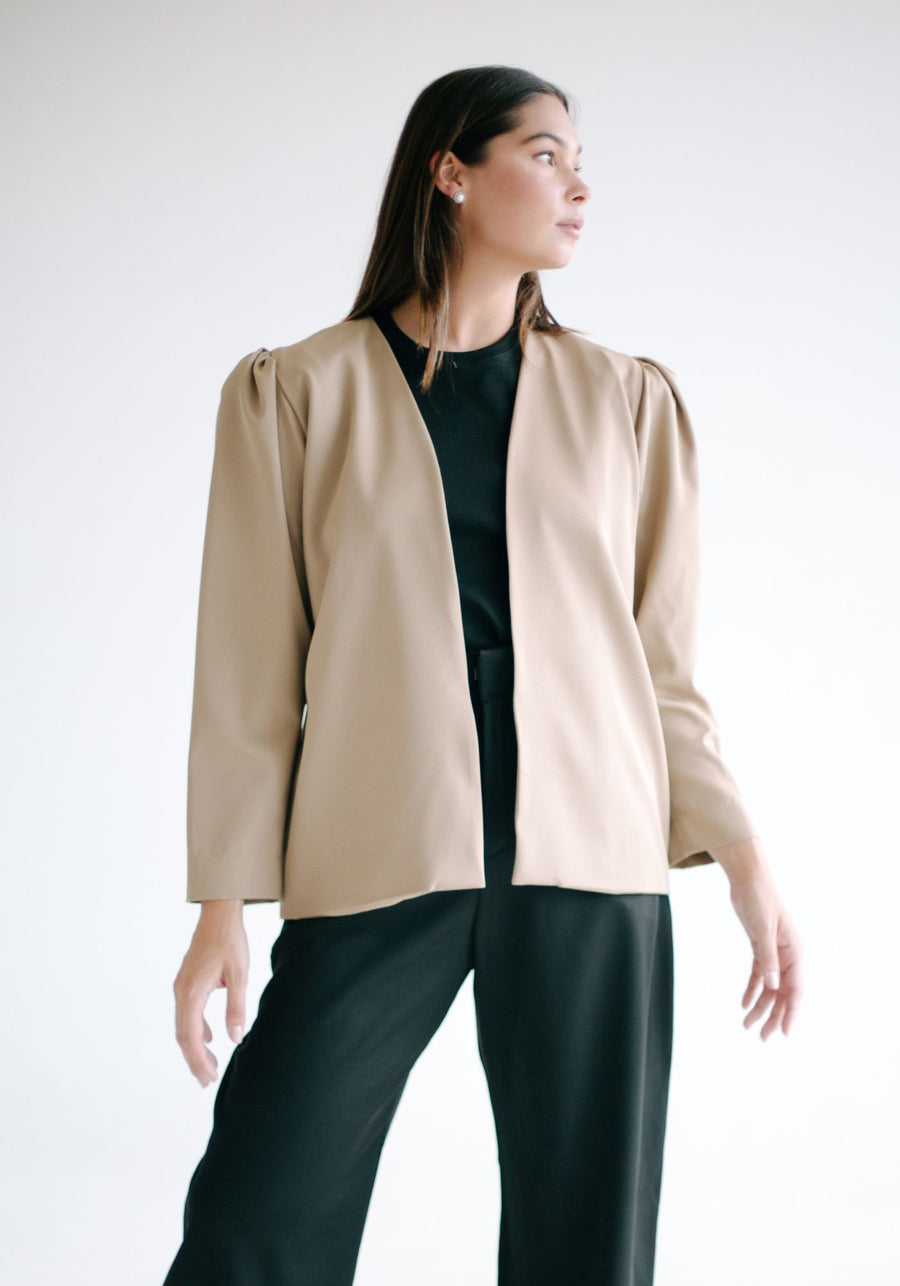 Bombache blazer light brown