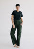 Cargo pant olive green