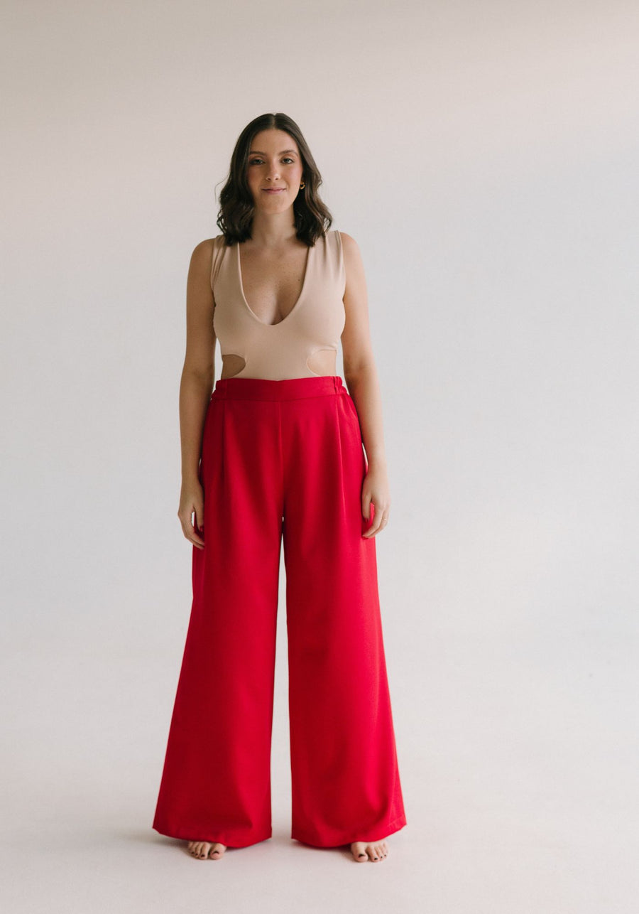 Pant paris rojo