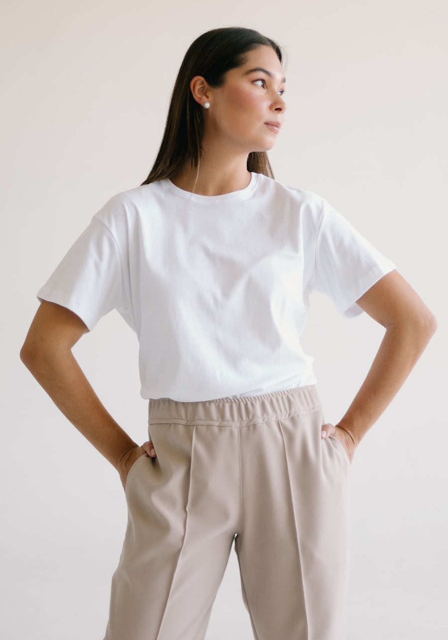 Basic t-shirt White