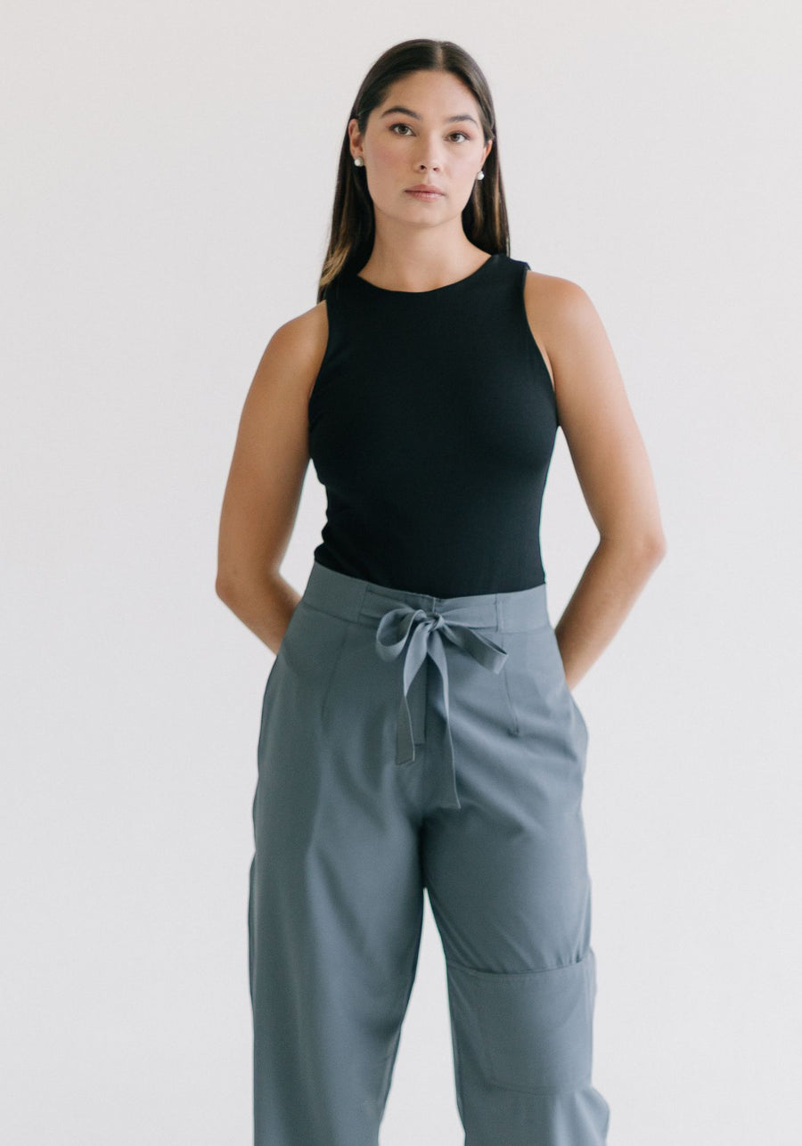 Parachute pant gray