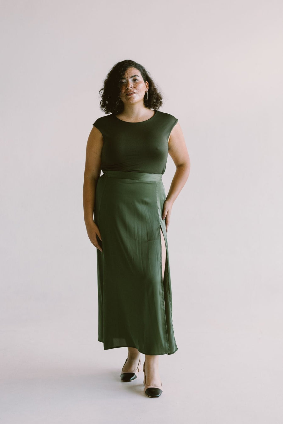 Body camila verde oliva