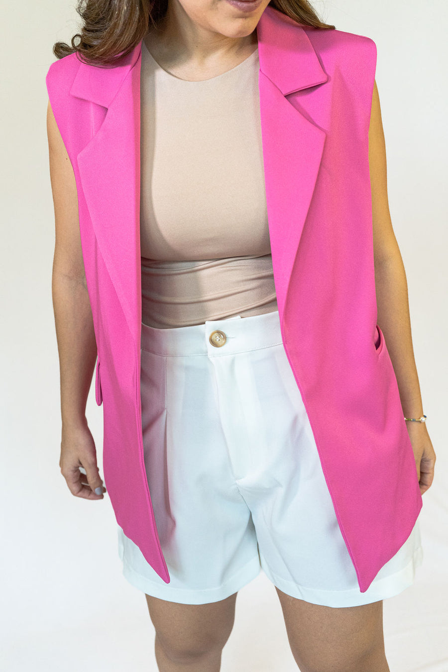 Vest estilo fucsia