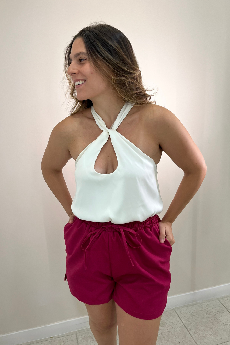 Short palermo fucsia