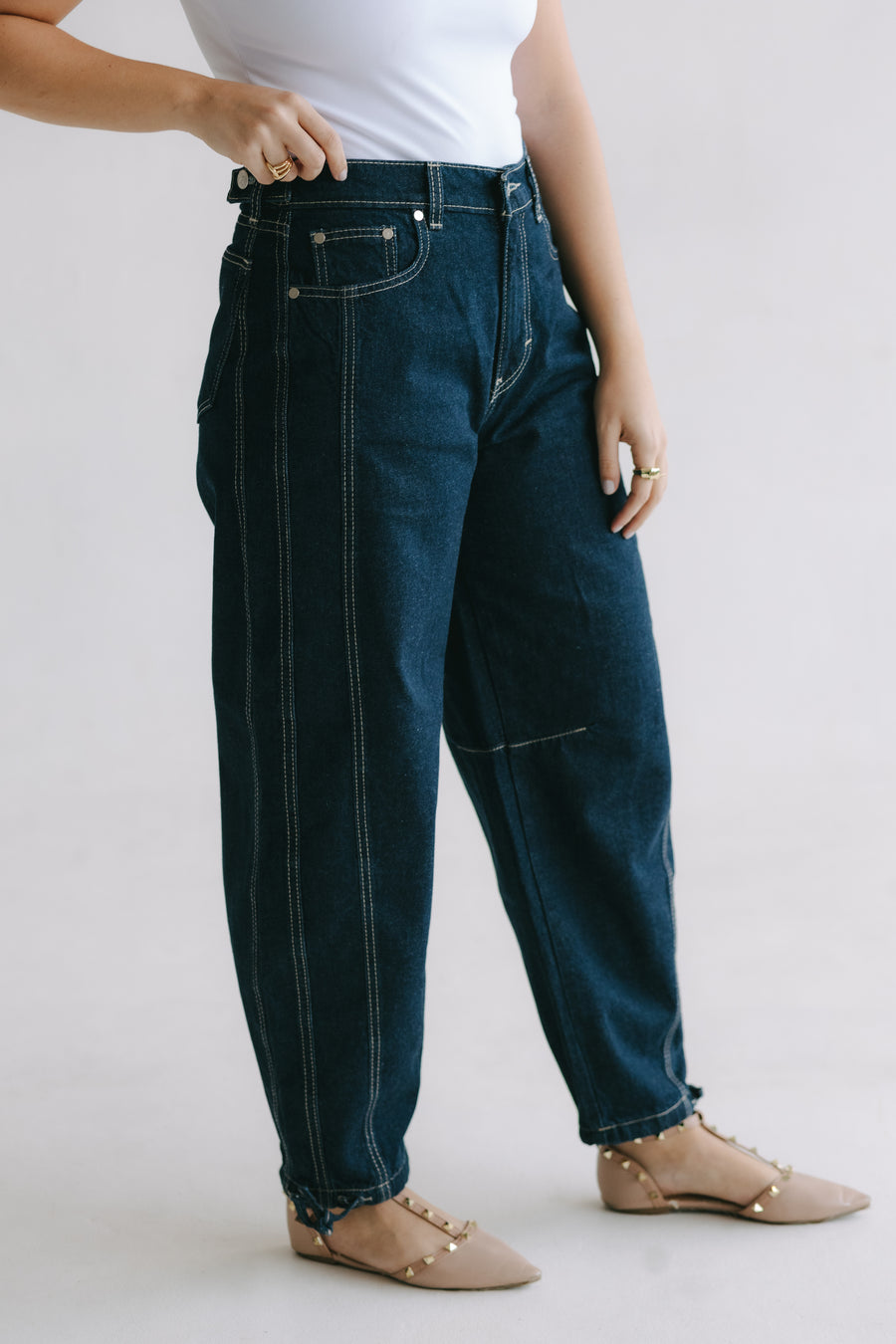 Jean Globo Prisma Azul