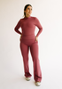 Leggin Flare Vinotinto